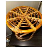 Vintage Rattan Stool