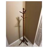 Classic Wooden Coat Rack