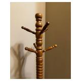 Classic Wooden Coat Rack