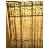 Mosaic Shower Curtain & Towel Set