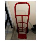 Red Steel Hand Truck Dolly