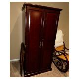 Elegant Wooden Armoire Cabinet