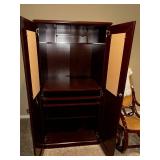 Elegant Wooden Armoire Cabinet