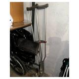 Breezy 510 Wheelchair & Crutches Set