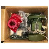 Vintage Rotary and Push-Button Telephones Lot