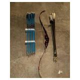 Recurve Bow with Arrows Set