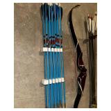 Recurve Bow with Arrows Set