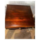 Wooden Nightstand with Drawer