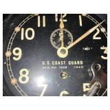 1943 U.S. Coast Guard Wall Clock