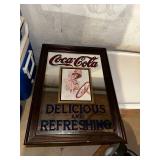 Vintage Coca-Cola Mirror Sign