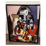 Cubist Abstract Art Framed for Sale
