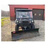 2019 Kawasaki MULE PRO-FXT "Ranch Edition" w/ Full Cab & Snowplow - Ready for Work!