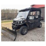 2019 Kawasaki MULE PRO-FXT "Ranch Edition" w/ Full Cab & Snowplow - Ready for Work!