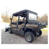 2019 Kawasaki MULE PRO-FXT "Ranch Edition" w/ Full Cab & Snowplow - Ready for Work!
