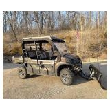 2019 Kawasaki MULE PRO-FXT "Ranch Edition" w/ Full Cab & Snowplow - Ready for Work!