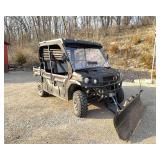 2019 Kawasaki MULE PRO-FXT "Ranch Edition" w/ Full Cab & Snowplow - Ready for Work!