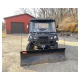 2019 Kawasaki MULE PRO-FXT "Ranch Edition" w/ Full Cab & Snowplow - Ready for Work!