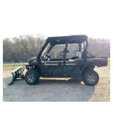 2019 Kawasaki MULE PRO-FXT "Ranch Edition" w/ Full Cab & Snowplow - Ready for Work!
