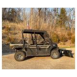 2019 Kawasaki MULE PRO-FXT "Ranch Edition" w/ Full Cab & Snowplow - Ready for Work!
