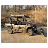2019 Kawasaki MULE PRO-FXT "Ranch Edition" w/ Full Cab & Snowplow - Ready for Work!