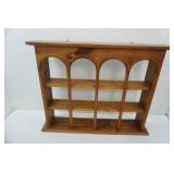 Wooden Shelf 31.5"x25"x6"