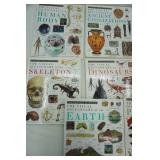 Book Lot: Eyewitness Visual Dictionaries 8ct set