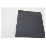 2" binder full of clear page protectors