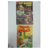(2ct) "Roy Rogers" & "Dennis The Menace" 56