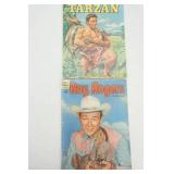 (2ct) Dell Comics "Tarzan" & "Roy Rogers" 55