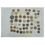 Foreign Coin Lot & Buffalo Nickel