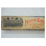 Antique Marine Band Harmonica
