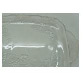 etched frosted plate