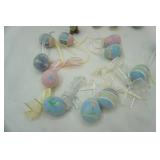 7pc. Bunny and Lighted Tree House Set