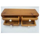 Wooden Dresser Box 18"x.5"5x5.5"
