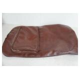 Vintage garment bag, heavy vinyl