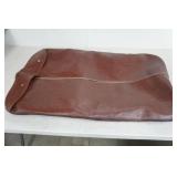 Vintage garment bag, heavy vinyl