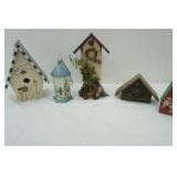 Decorative Birdhouse Lot