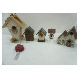 Decorative Birdhouse Lot