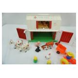 Vintage Fisher Price Barn & accessories