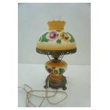 Vintage Hurricane Lamp 19" tall, works