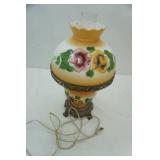 Vintage Hurricane Lamp 19" tall, works