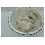 Enamelware Bowl. 13" diameter