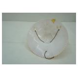 vintage/antique glass lamp shade 11" diameter