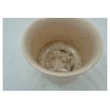 stoneware planter 7" tall