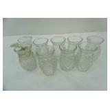 matching vases 9ct (5.5"x3"