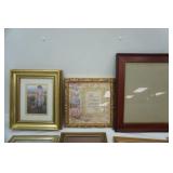 picture frames and wall art