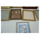 picture frames and wall art