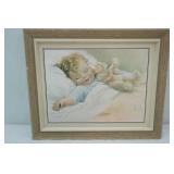 "Happy Dreams" print by Bessie Pease Gutmann