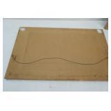 Vintage "The Last Supper" hammered copper, framed