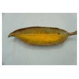 Vintage Pottery Ashtray 15"x5"